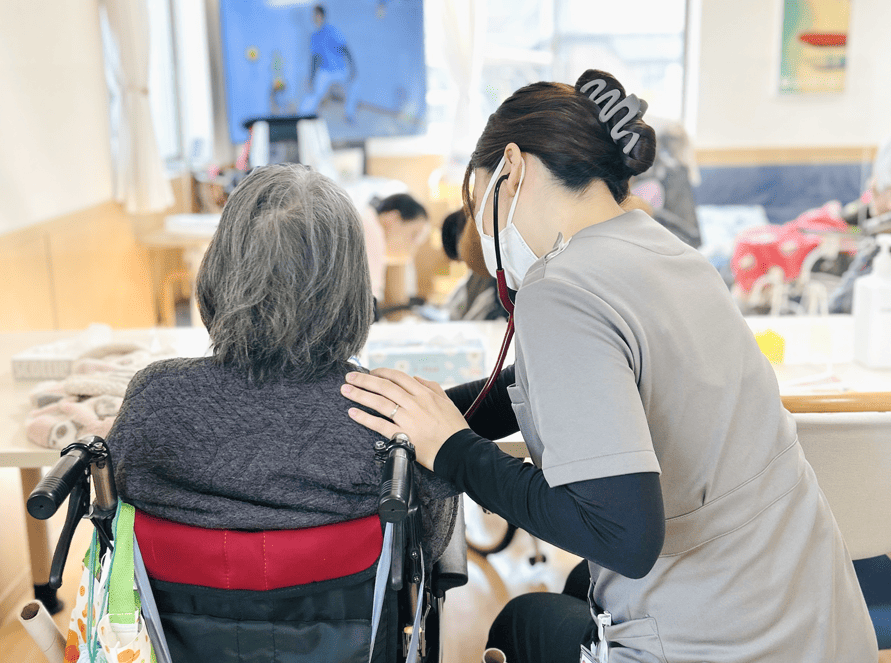 看護師が24時間体制で対応