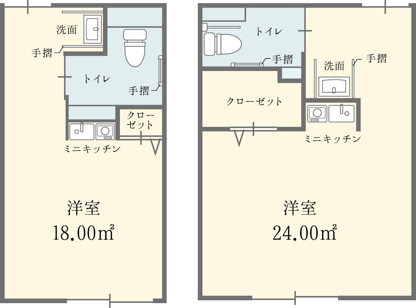 サービス付き高齢者向け住宅kaula(カウラ)の居室